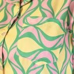 Lime Glow Pastel Womens Checked Pyjamas