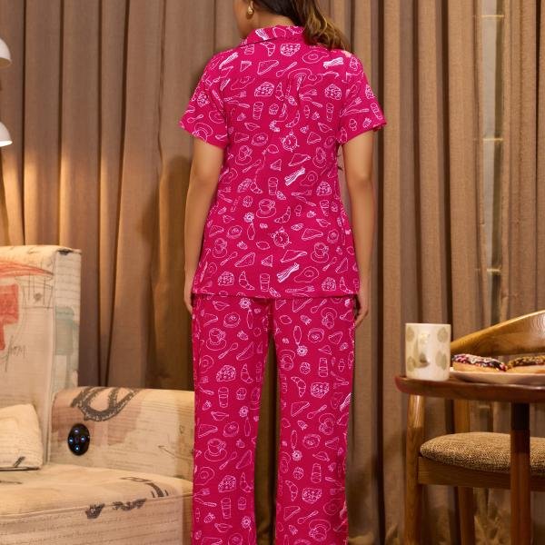 Berry Bliss Printed Roller Rabbit Pajama
