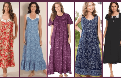 Graceful Designer Nighties for Women at SweetLux