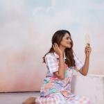 Pastel Patchwork Sherpa Fleece Pajamas