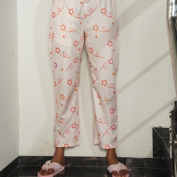 Peach Cream Bunny Pajama