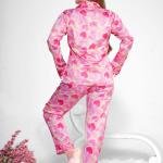 Full Sleeve Button-Down Pyjama Set for Women